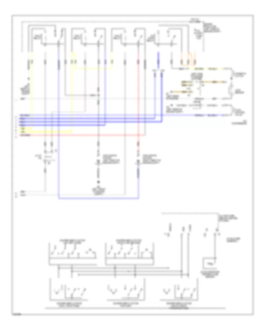 Automatic A C Wiring Diagram 3 of 3 for Lexus IS 250 2006