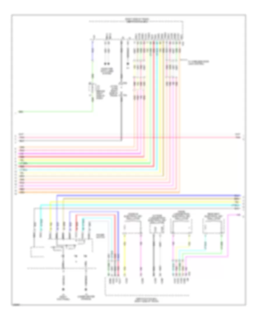 Anti-theft Wiring Diagram, with Smart Key System (6 of 7) for Lexus IS 250 2006