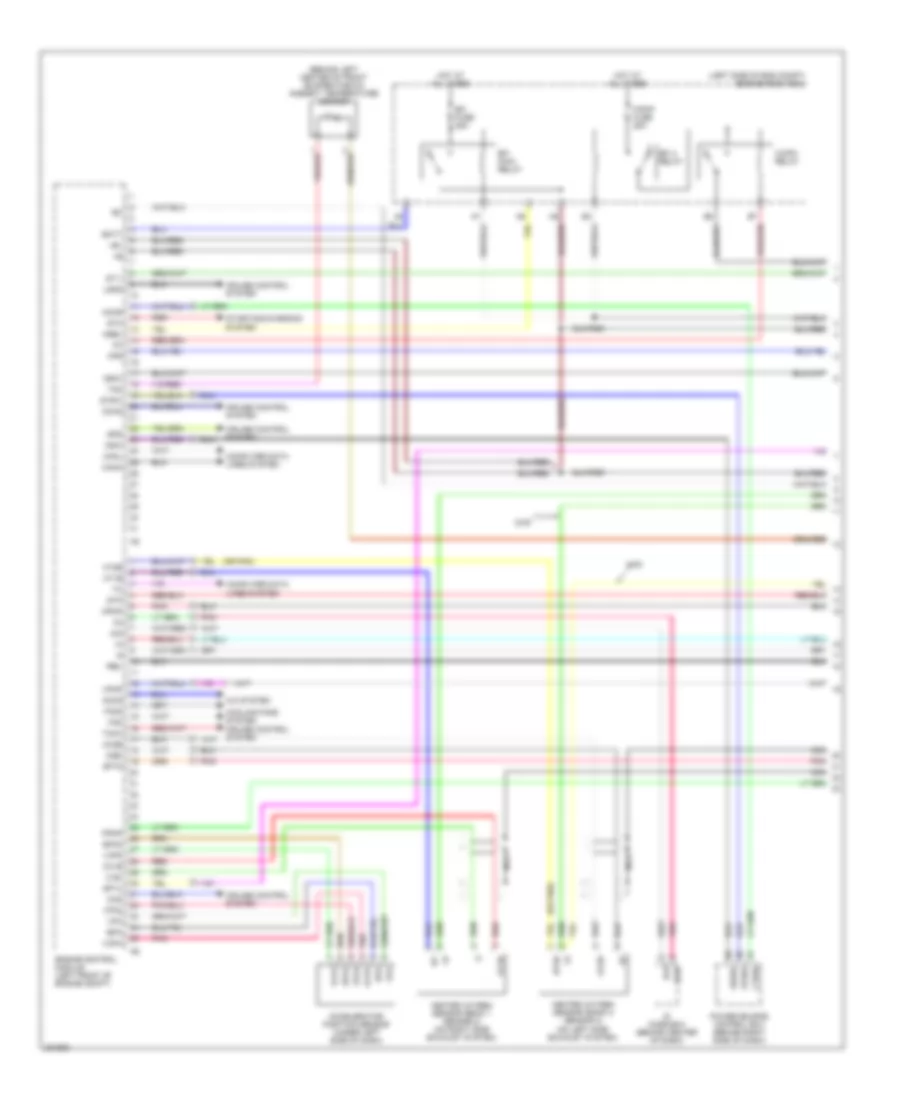 2 5L Engine Performance Wiring Diagram 1 of 8 for Lexus IS 250 2006