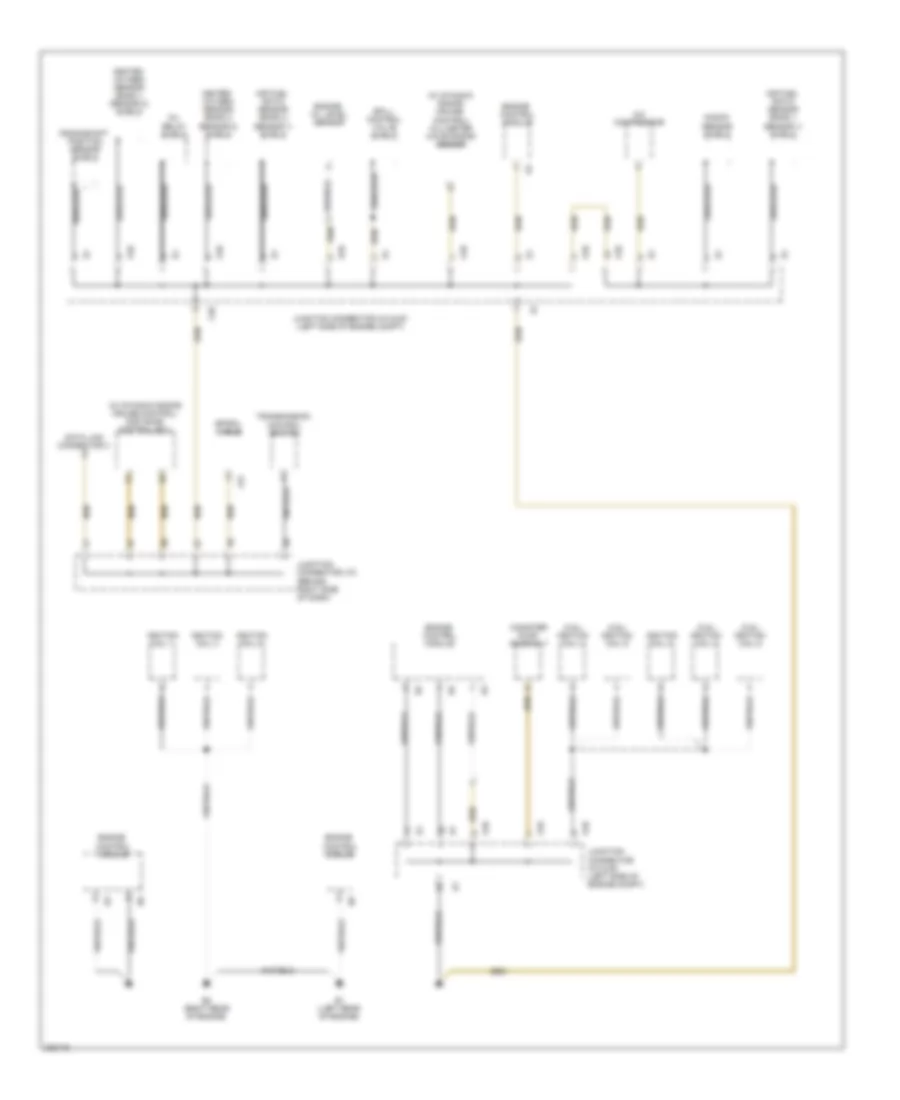 Ground Distribution Wiring Diagram 2 of 7 for Lexus IS 250 2006