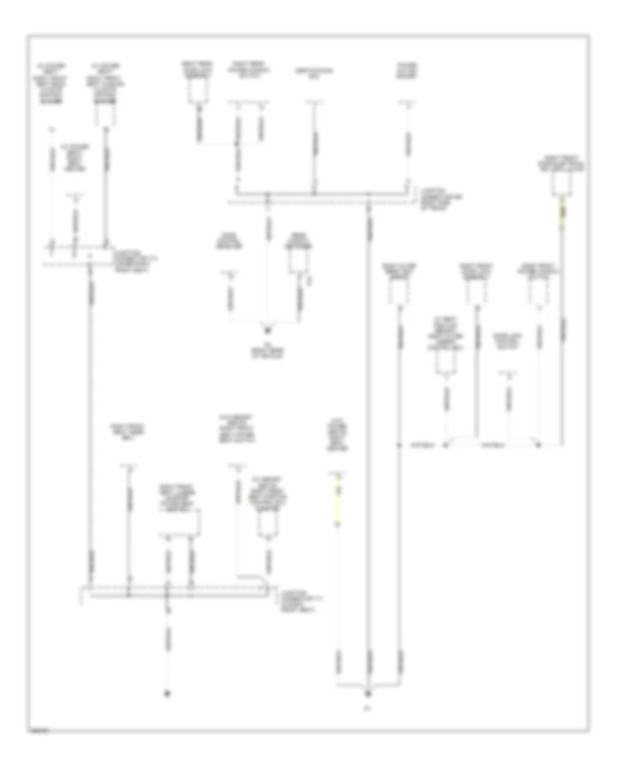 Ground Distribution Wiring Diagram 6 of 7 for Lexus IS 250 2006