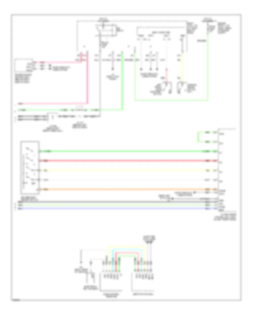 Driver s Memory Seat Wiring Diagram 2 of 2 for Lexus IS 250 2006