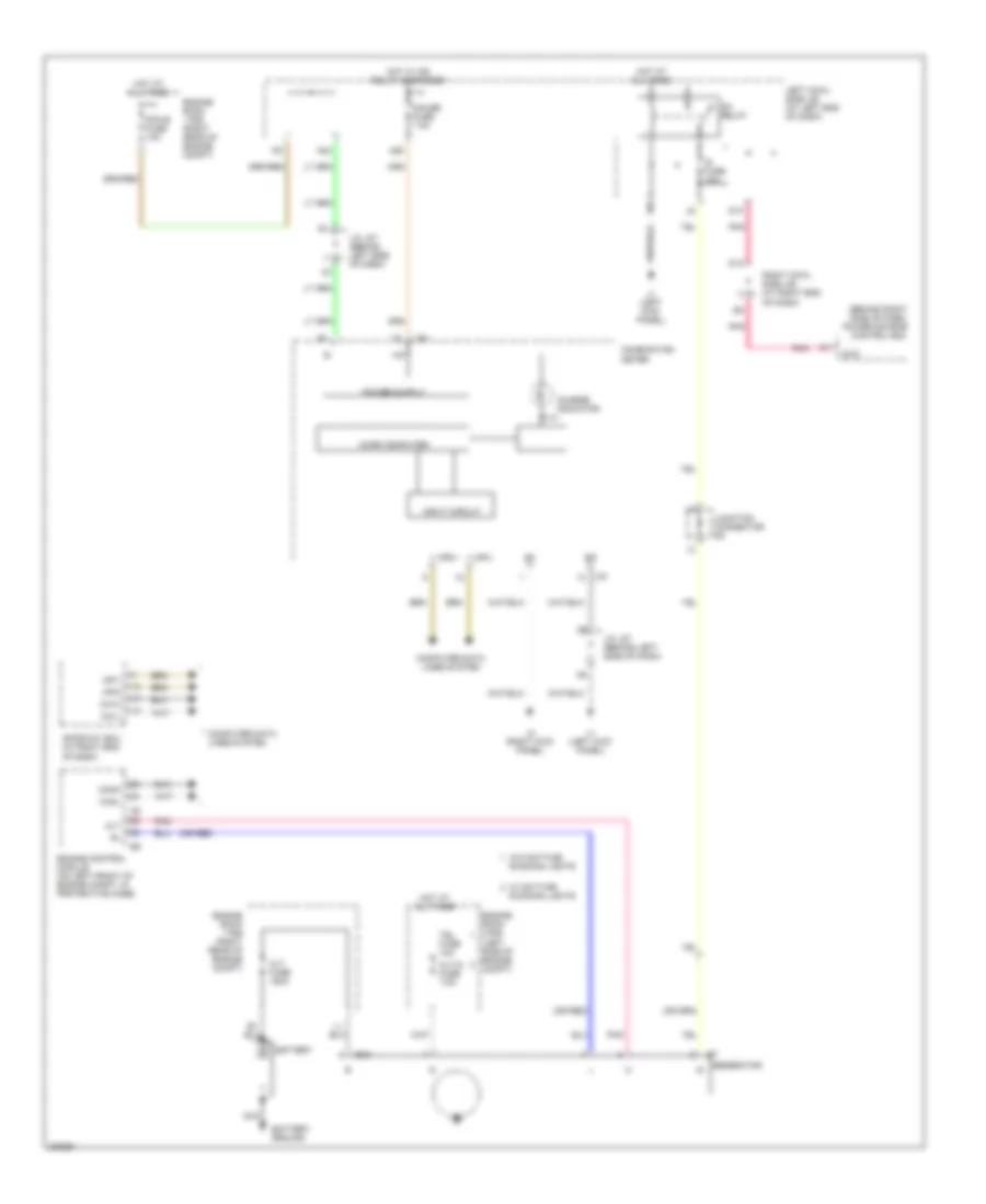 Charging Wiring Diagram for Lexus IS 250 2006