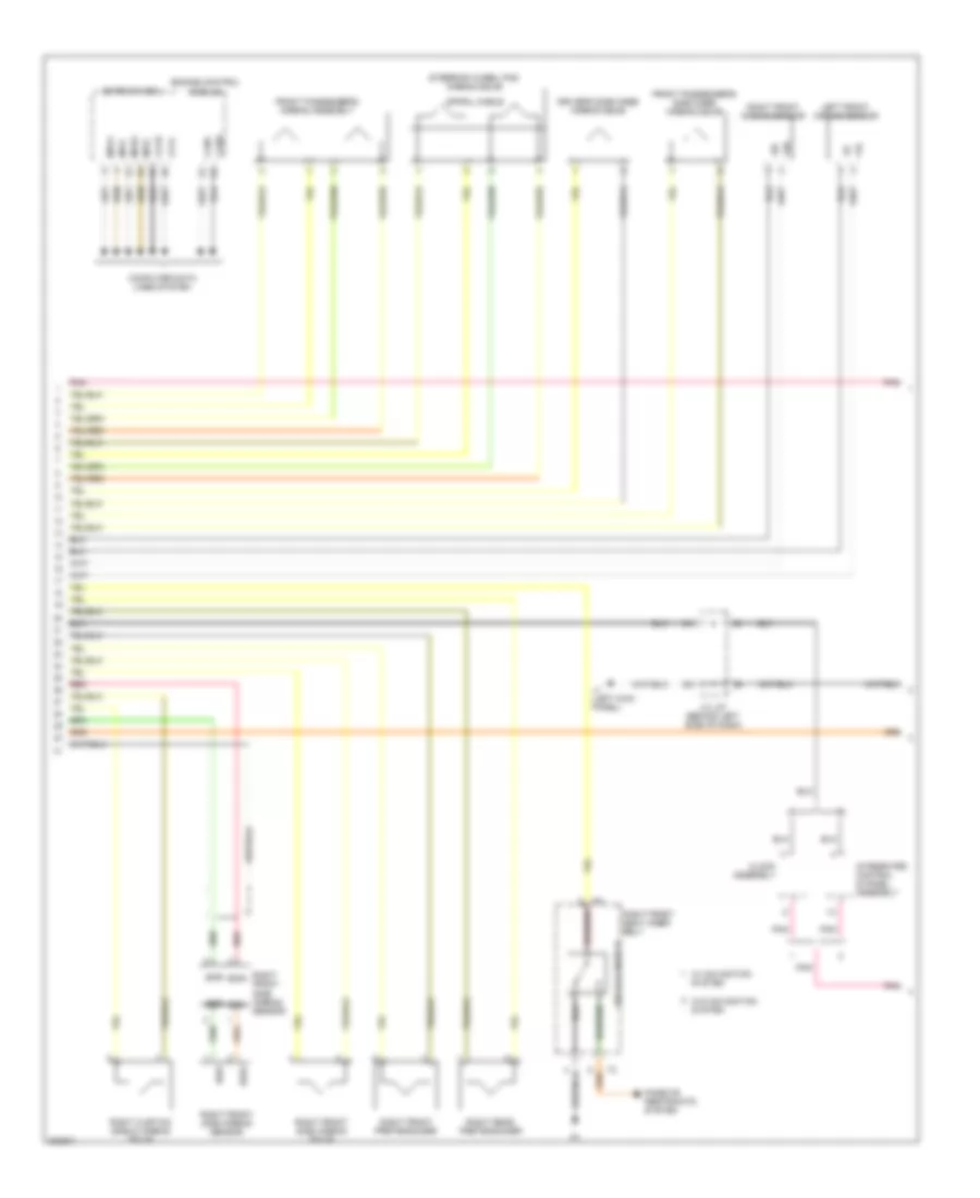 Supplemental Restraints Wiring Diagram (2 of 3) for Lexus IS 250 2006