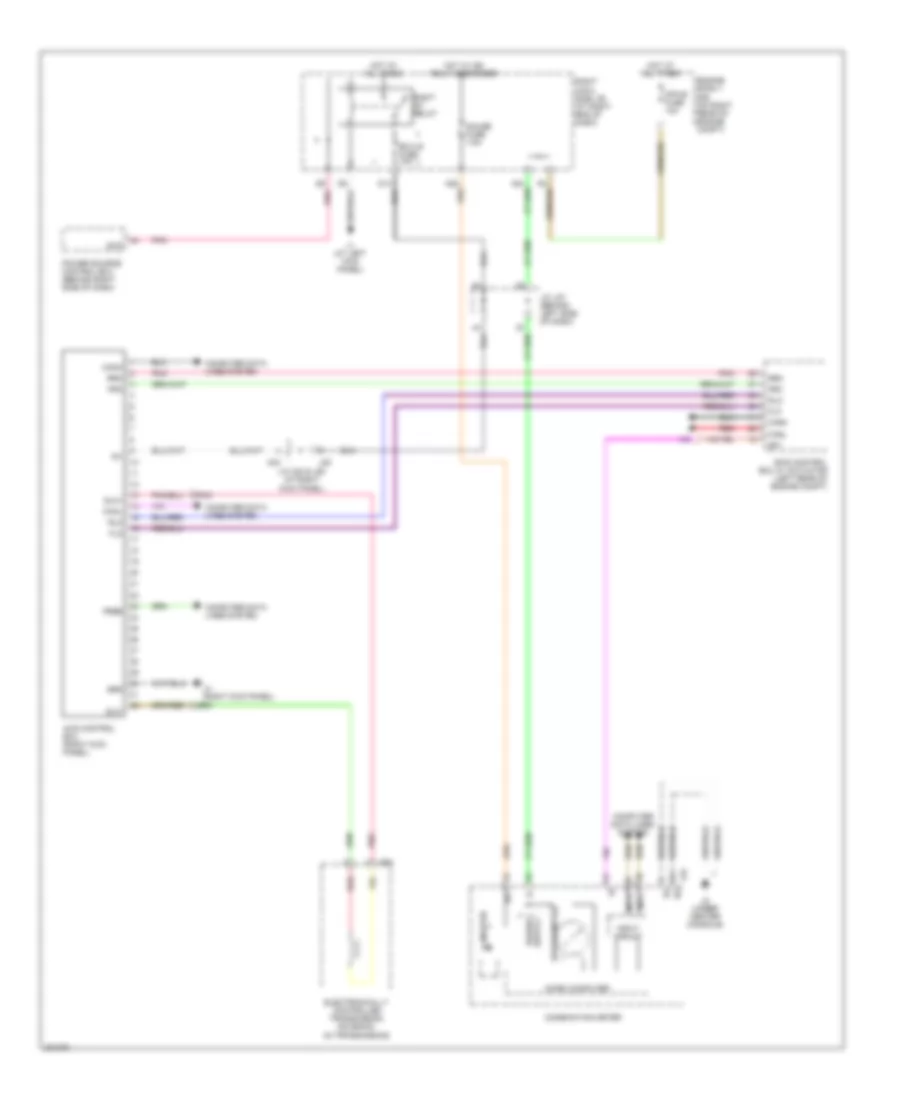 4WD Wiring Diagram for Lexus IS 250 2006