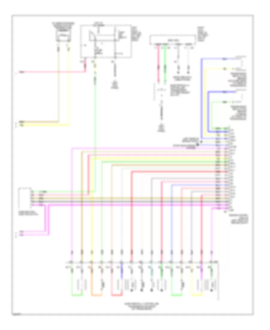 A T Wiring Diagram 3 of 3 for Lexus IS 250 2006