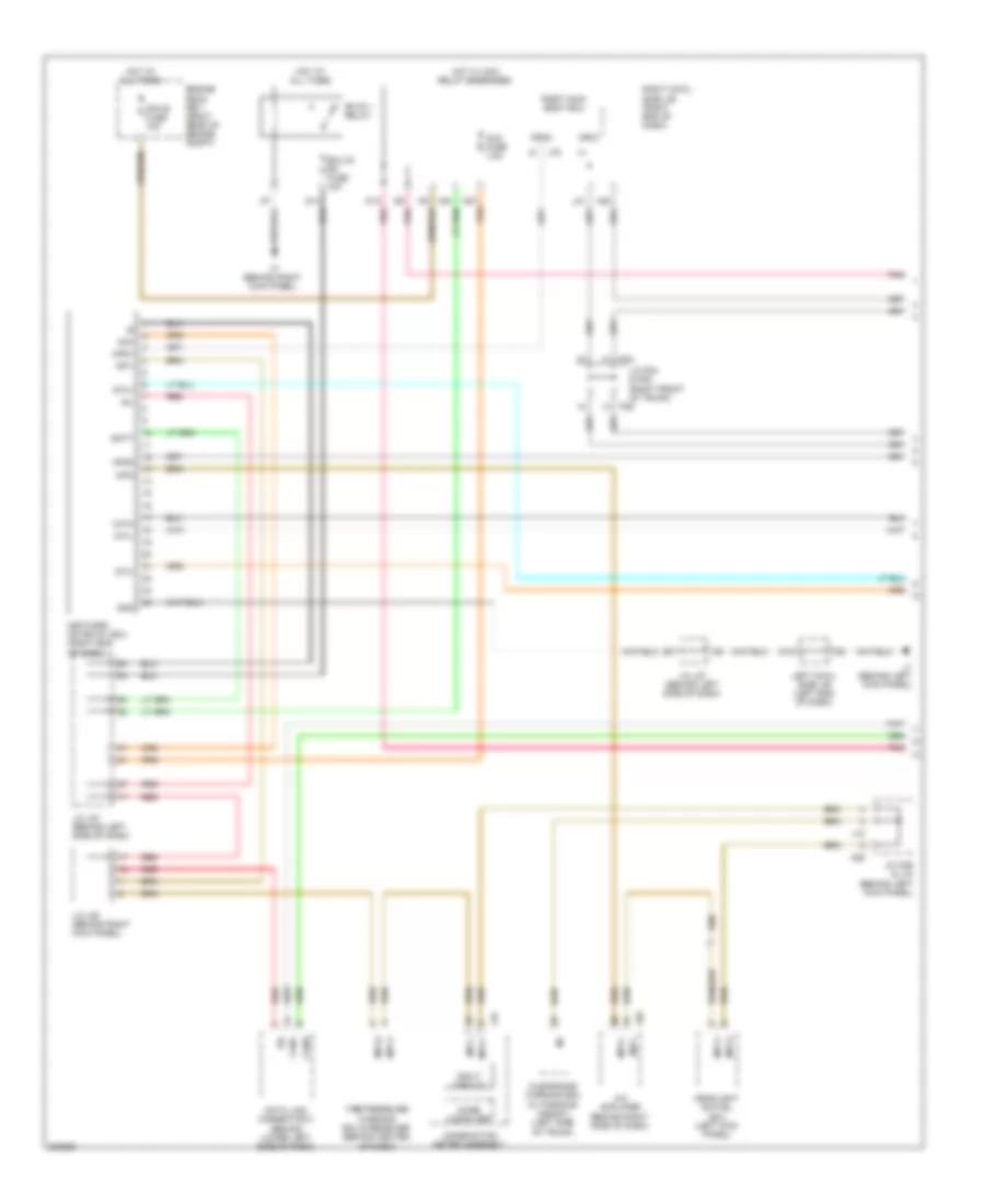 HighLow Bus Wiring Diagram (1 of 3) for Lexus IS F 2011