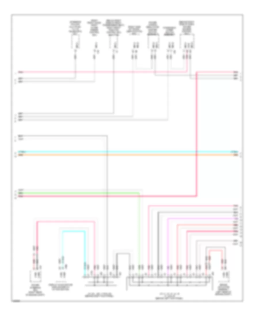 HighLow Bus Wiring Diagram (2 of 3) for Lexus IS F 2011