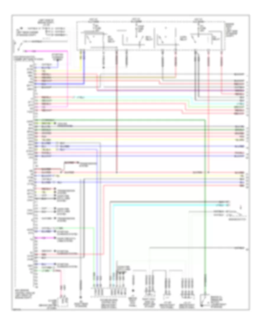 5 0L Engine Performance Wiring Diagram 1 of 8 for Lexus IS F 2011