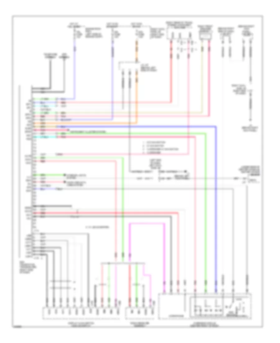 Telematics Wiring Diagram for Lexus IS F 2011