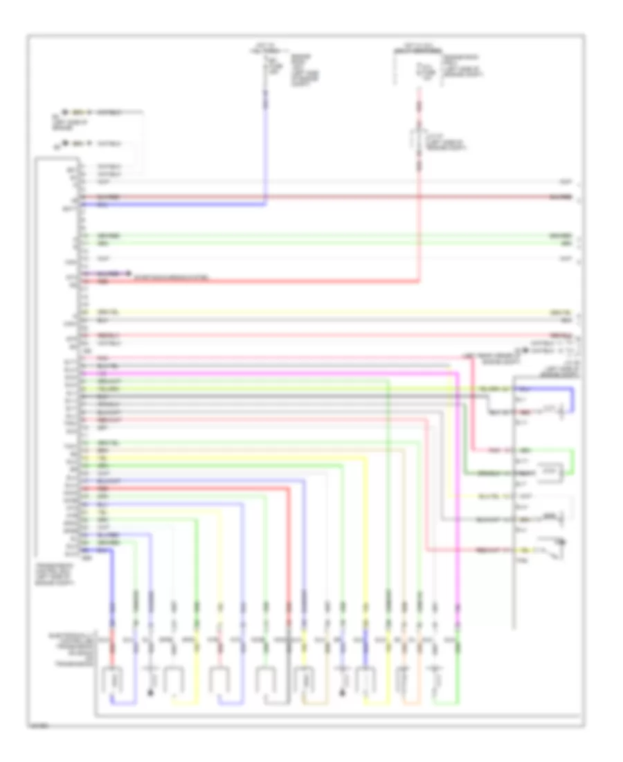 Transmission Wiring Diagram 1 of 3 for Lexus IS F 2011