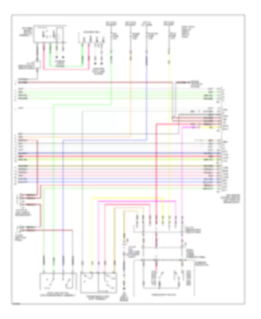 Transmission Wiring Diagram 3 of 3 for Lexus IS F 2011