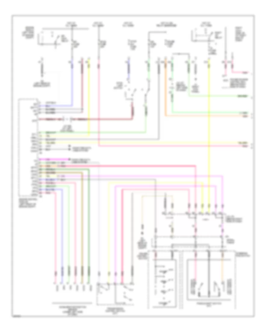 3 5L Cruise Control Wiring Diagram without Dynamic Radar Controls 1 of 3 for Lexus IS 350 2006