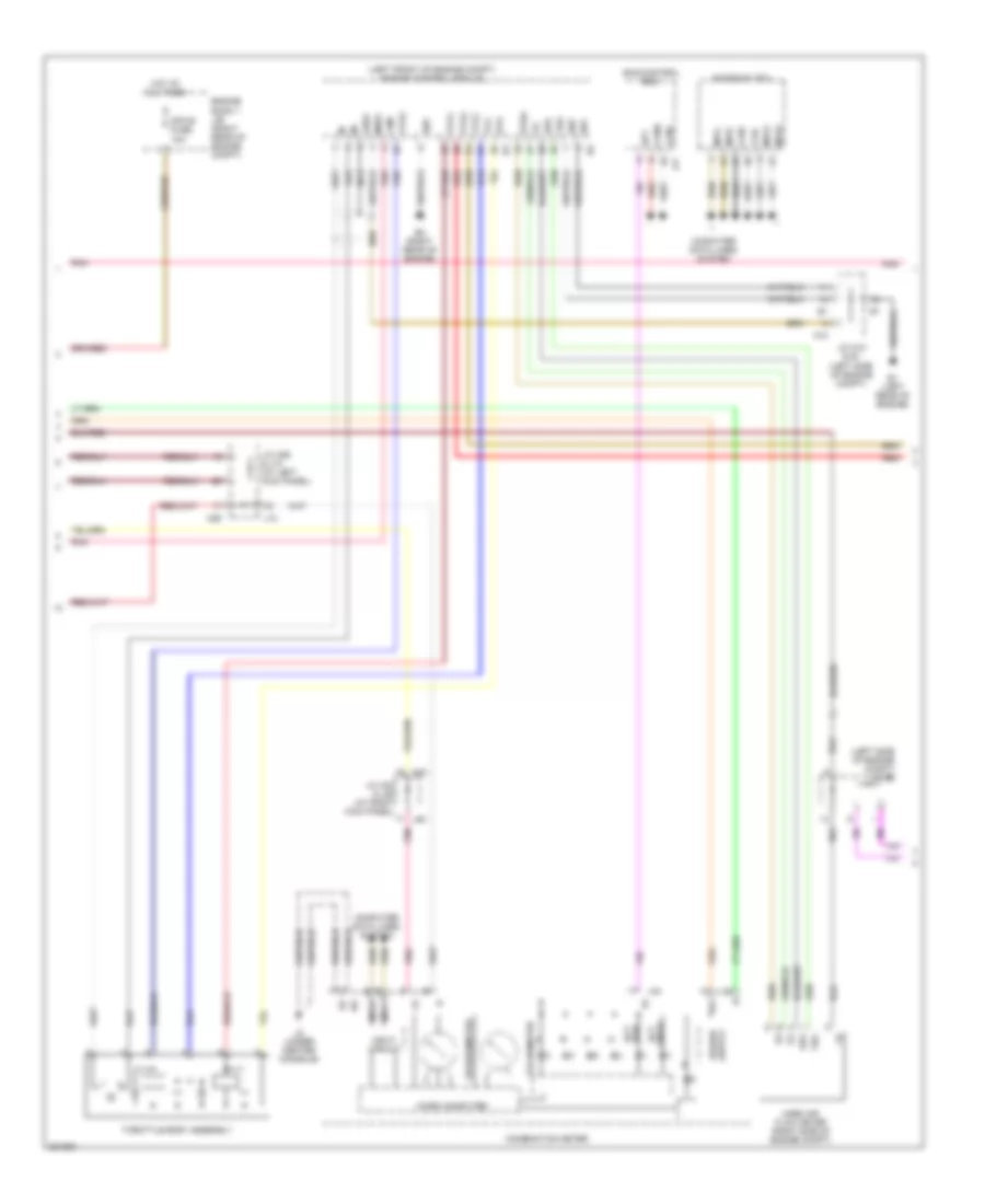 A T Wiring Diagram 2 of 3 for Lexus IS 350 2006