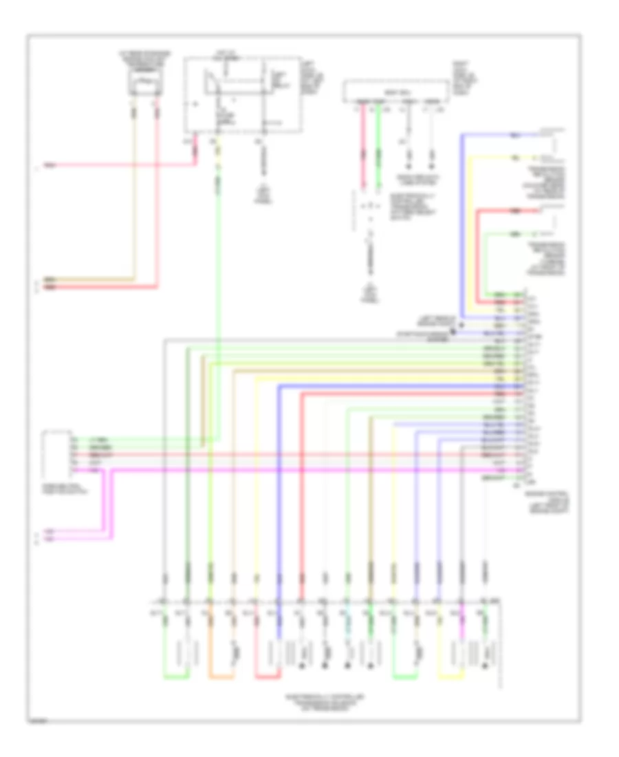 A T Wiring Diagram 3 of 3 for Lexus IS 350 2006