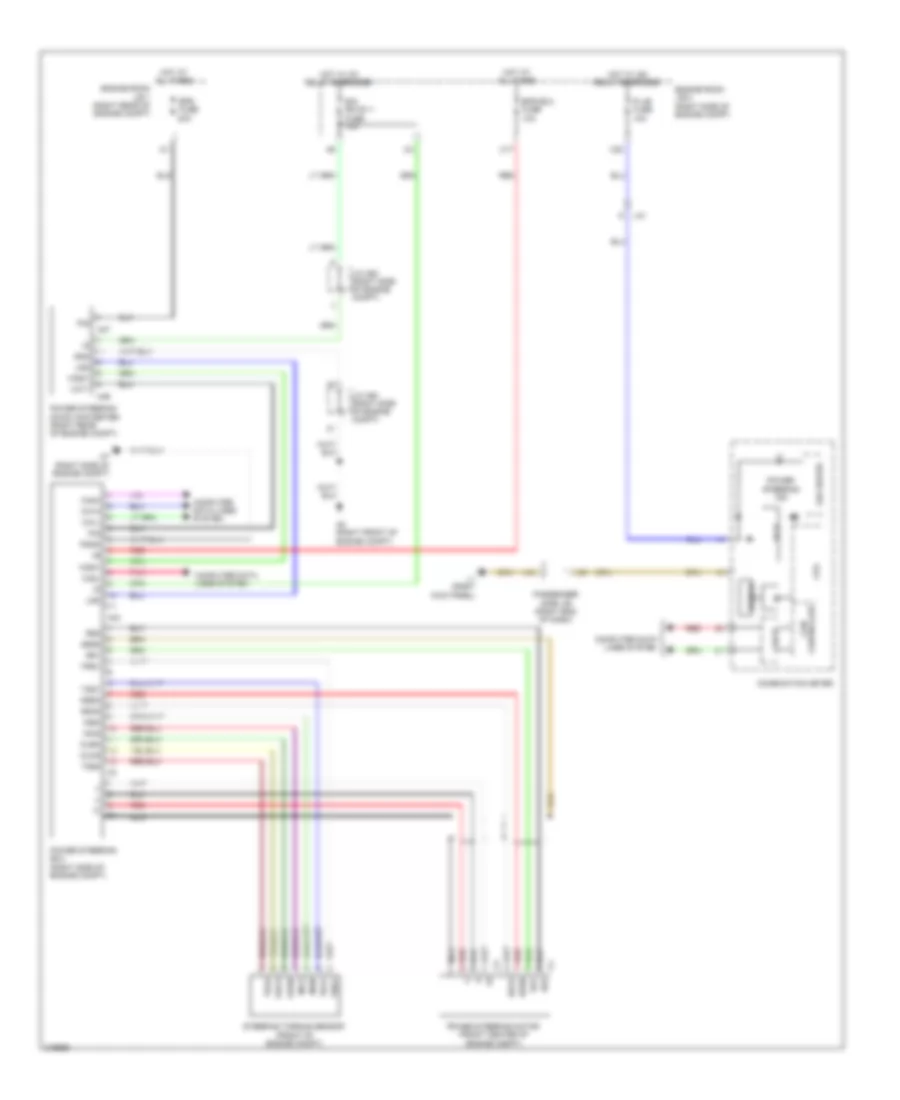 Electronic Power Steering Wiring Diagram for Lexus LS 460 2011