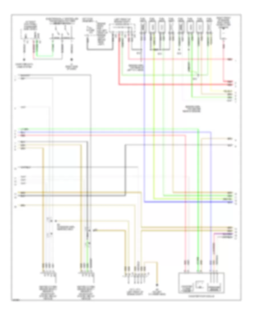 4.3L, Engine Performance Wiring Diagram (5 of 7) for Lexus LS 430 2006