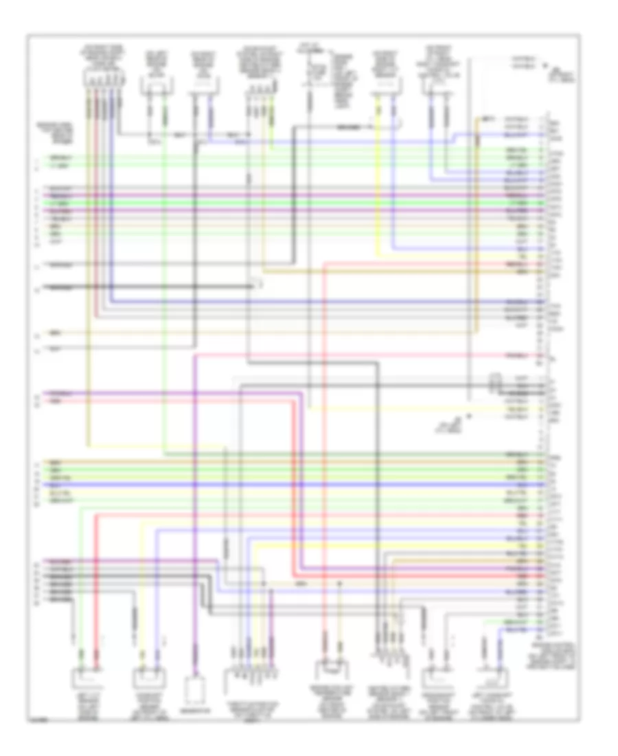 4.3L, Engine Performance Wiring Diagram (7 of 7) for Lexus LS 430 2006