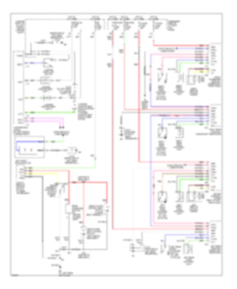 Courtesy Lamps Wiring Diagram (2 of 2) for Lexus LS 430 2006