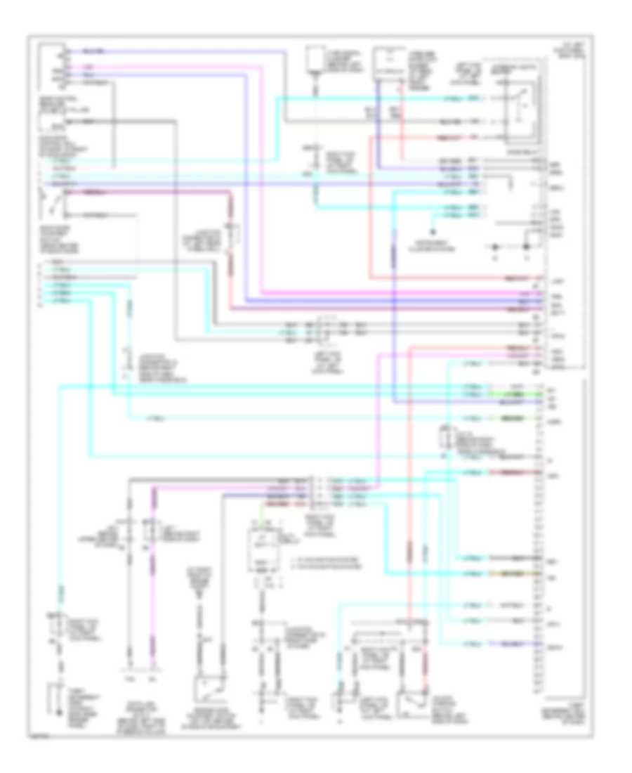 Forced Entry Wiring Diagram 3 of 3 for Lexus LX 470 2006