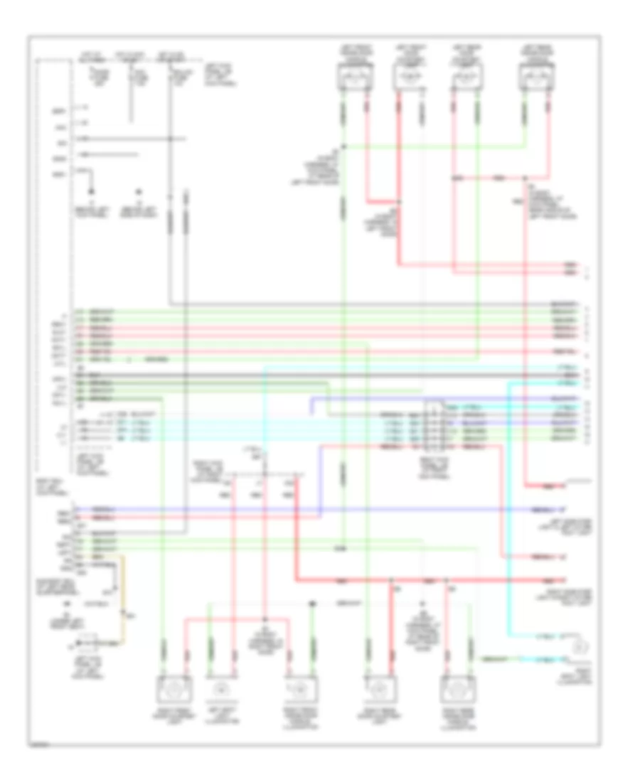 Courtesy Lamps Wiring Diagram 1 of 3 for Lexus LX 470 2006