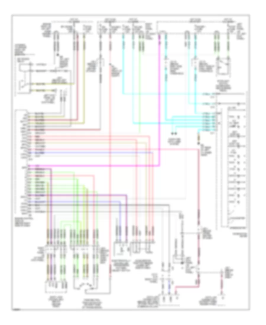 A T Wiring Diagram 1 of 2 for Lexus LX 470 2006