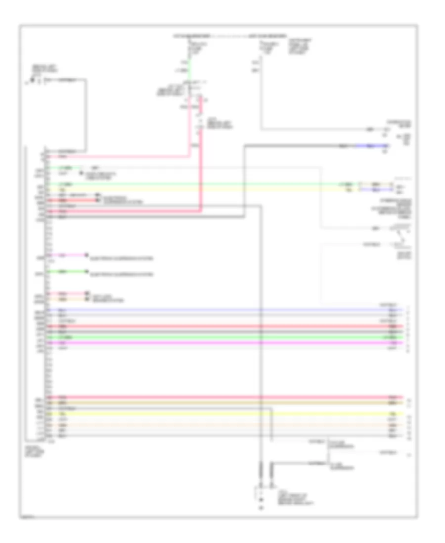Adaptive Front Lighting Wiring Diagram 1 of 2 for Lexus RX 330 2006