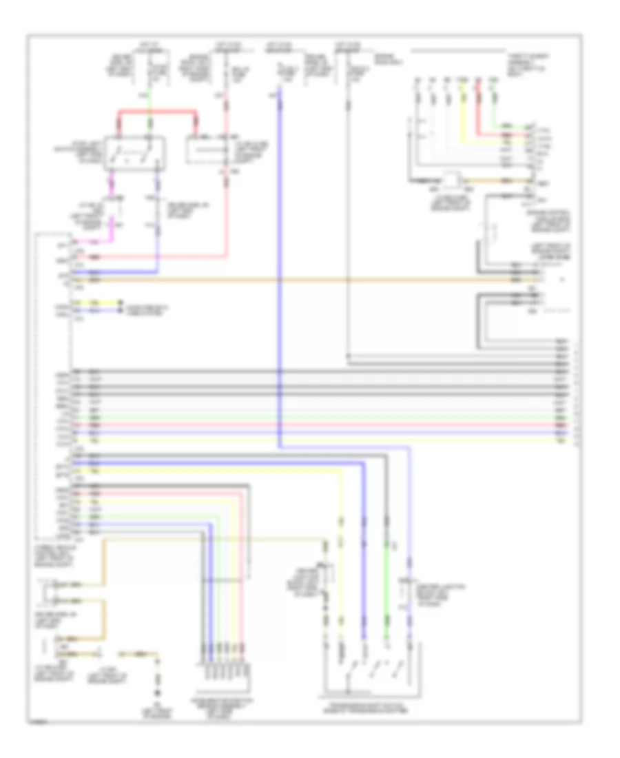 Transmission Wiring Diagram 1 of 3 for Lexus LS 600hL 2011