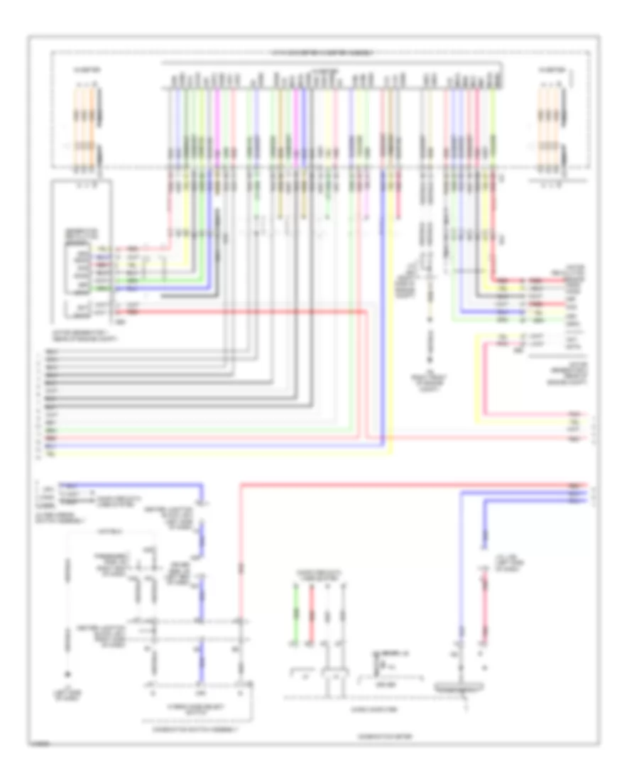 Transmission Wiring Diagram (2 of 3) for Lexus LS 600hL 2011