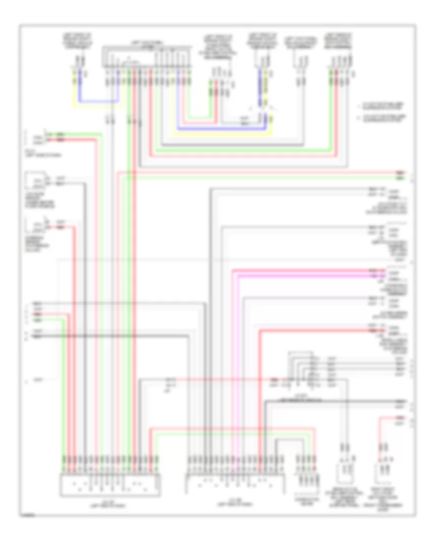 Body Control Modules Wiring Diagram 2 of 3 for Lexus LS 600hL 2011