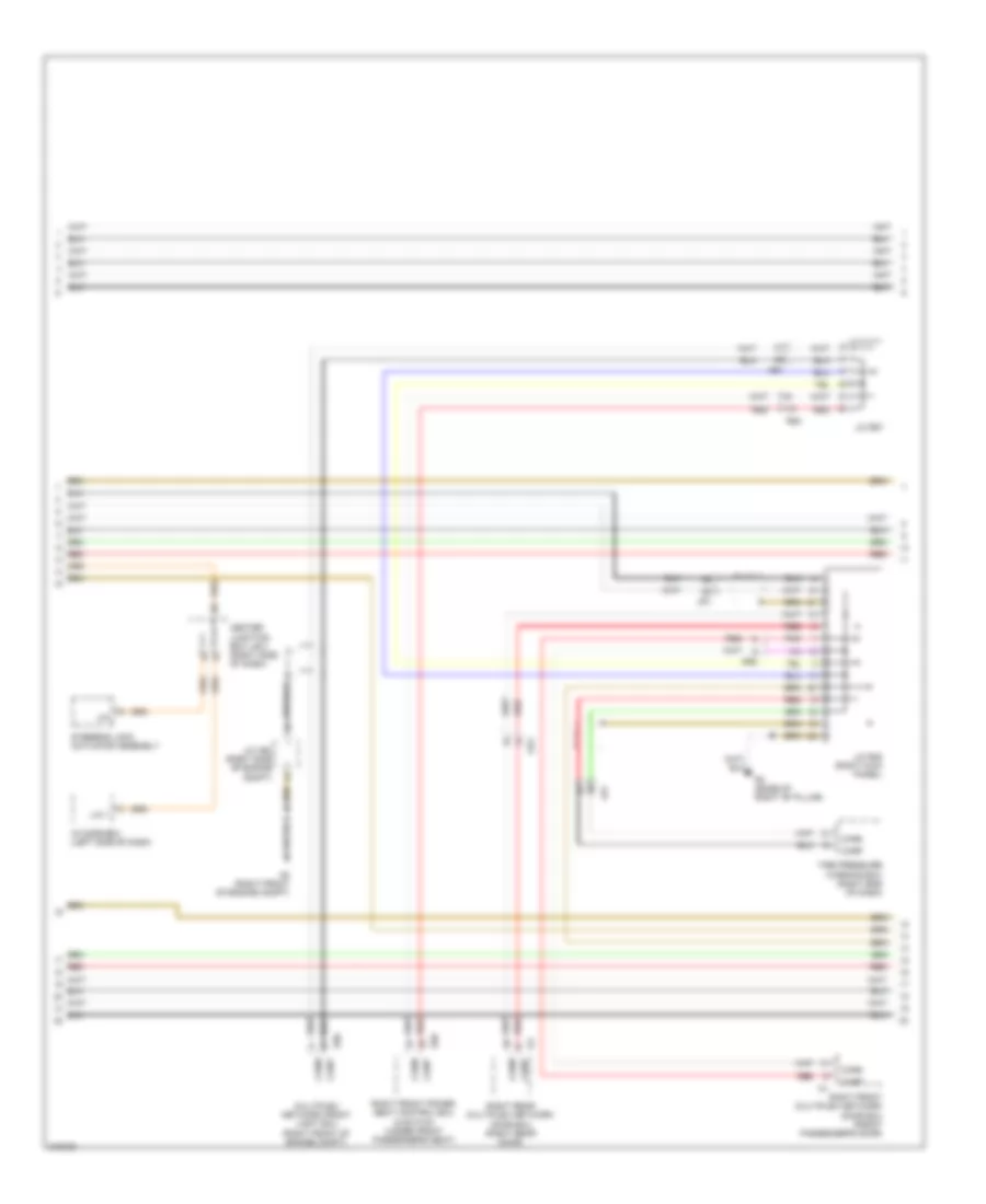 High Low Bus Wiring Diagram 3 of 5 for Lexus LS 600hL 2011