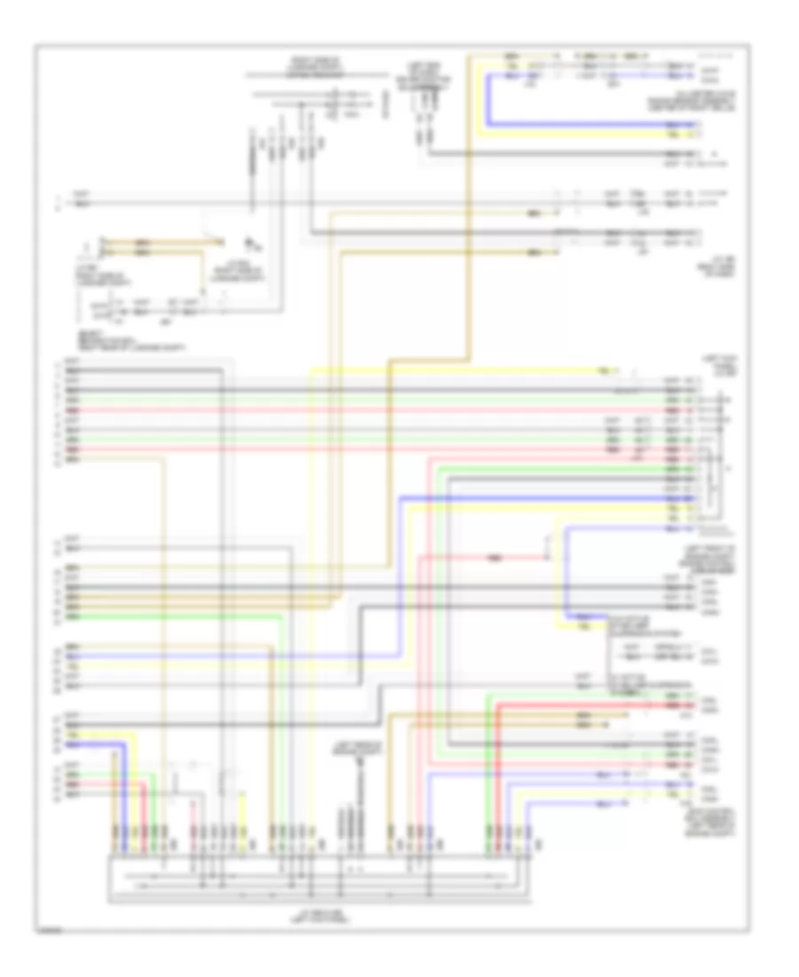HighLow Bus Wiring Diagram (5 of 5) for Lexus LS 600hL 2011