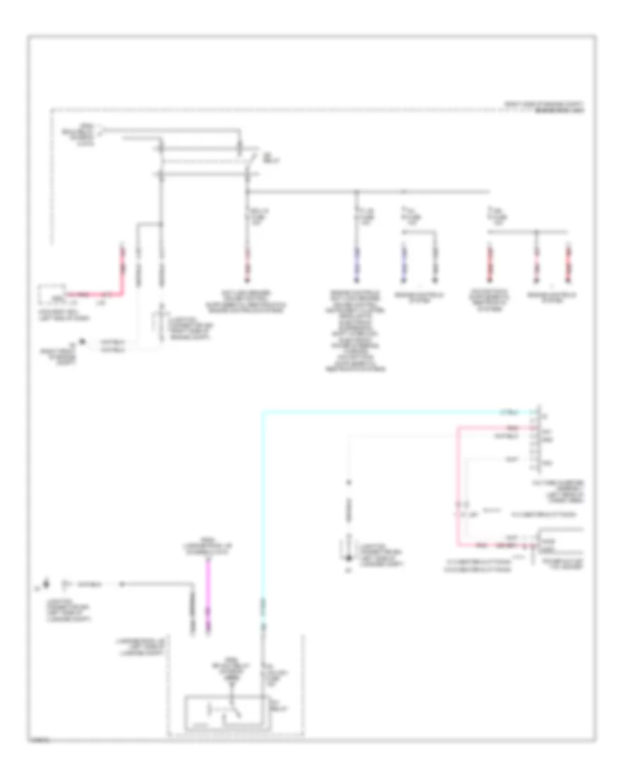 Power Distribution Wiring Diagram (6 of 6) for Lexus LS 600hL 2011