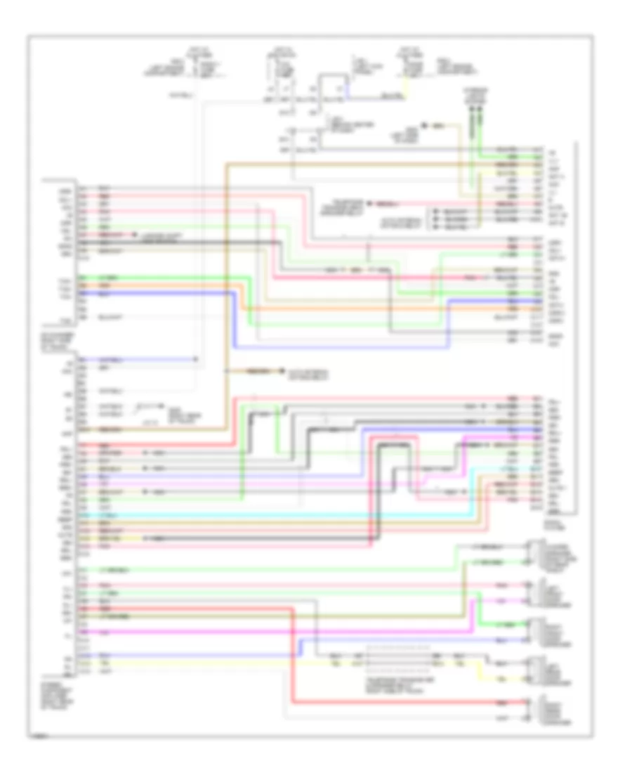 Radio Wiring Diagrams for Lexus GS 300 1993