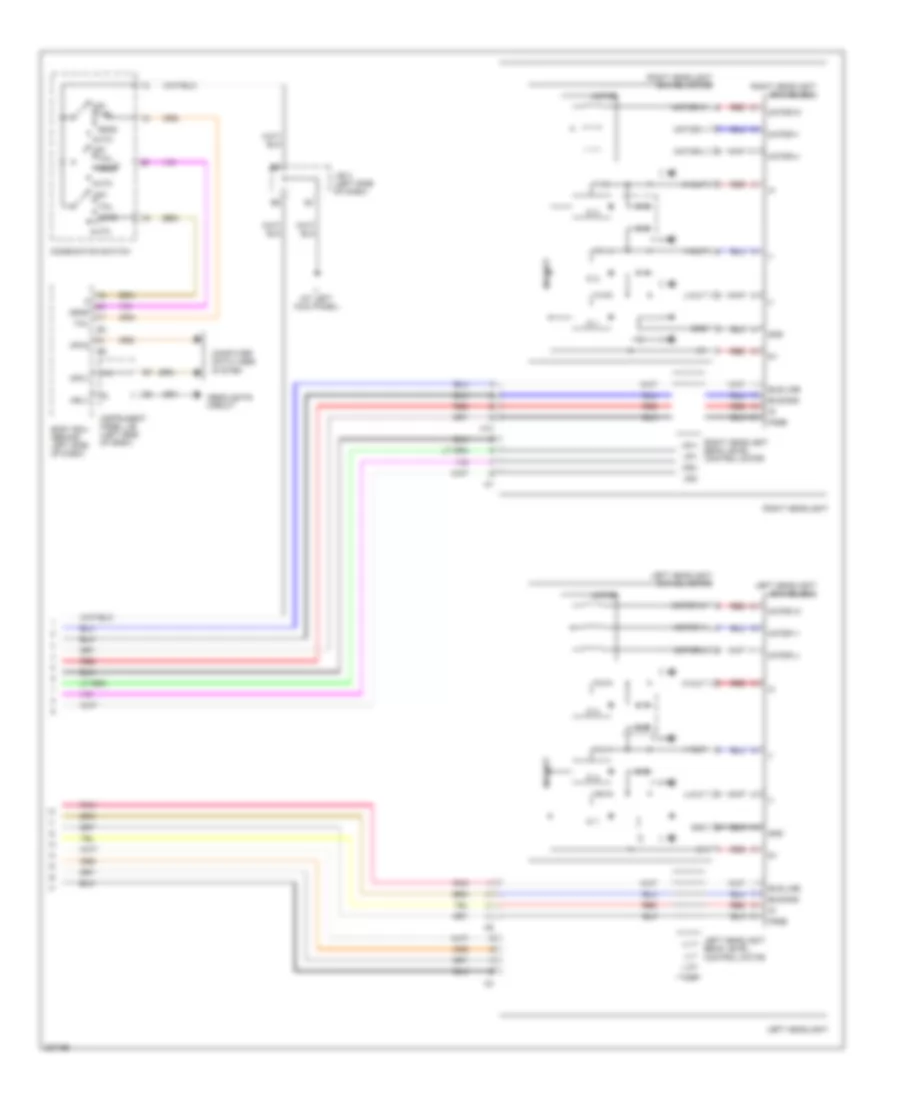 Adaptive Front Lighting Wiring Diagram 2 of 2 for Lexus RX 400h 2006