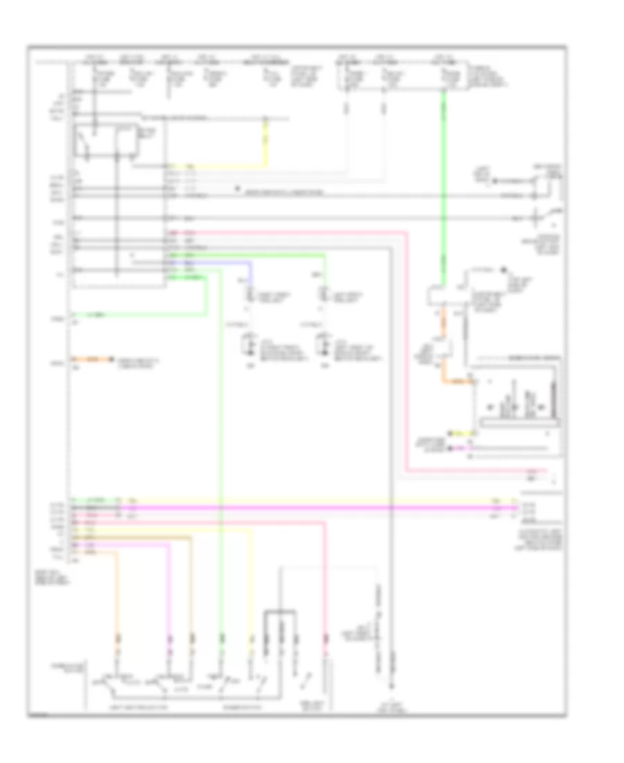 Headlamps Wiring Diagram 1 of 2 for Lexus RX 400h 2006