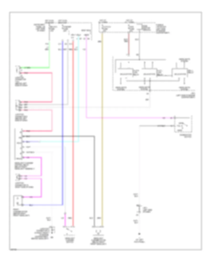 схема шайбы фары для Lexus RX 400h 2006