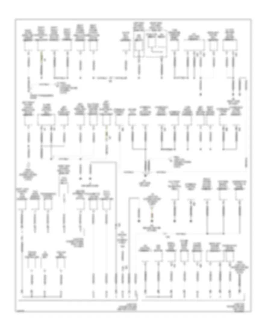 Ground Distribution Wiring Diagram (4 of 6) for Lexus LX 570 2011