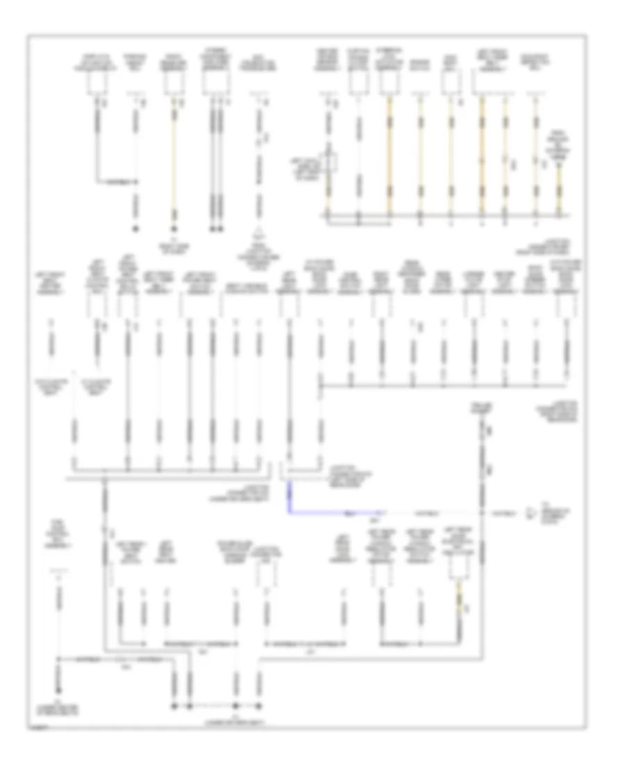 Ground Distribution Wiring Diagram 5 of 6 for Lexus LX 570 2011