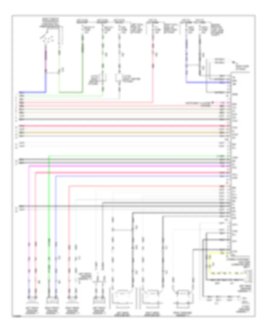 Radio Wiring Diagram, with Mark Levinson (5 of 5) for Lexus LX 570 2011
