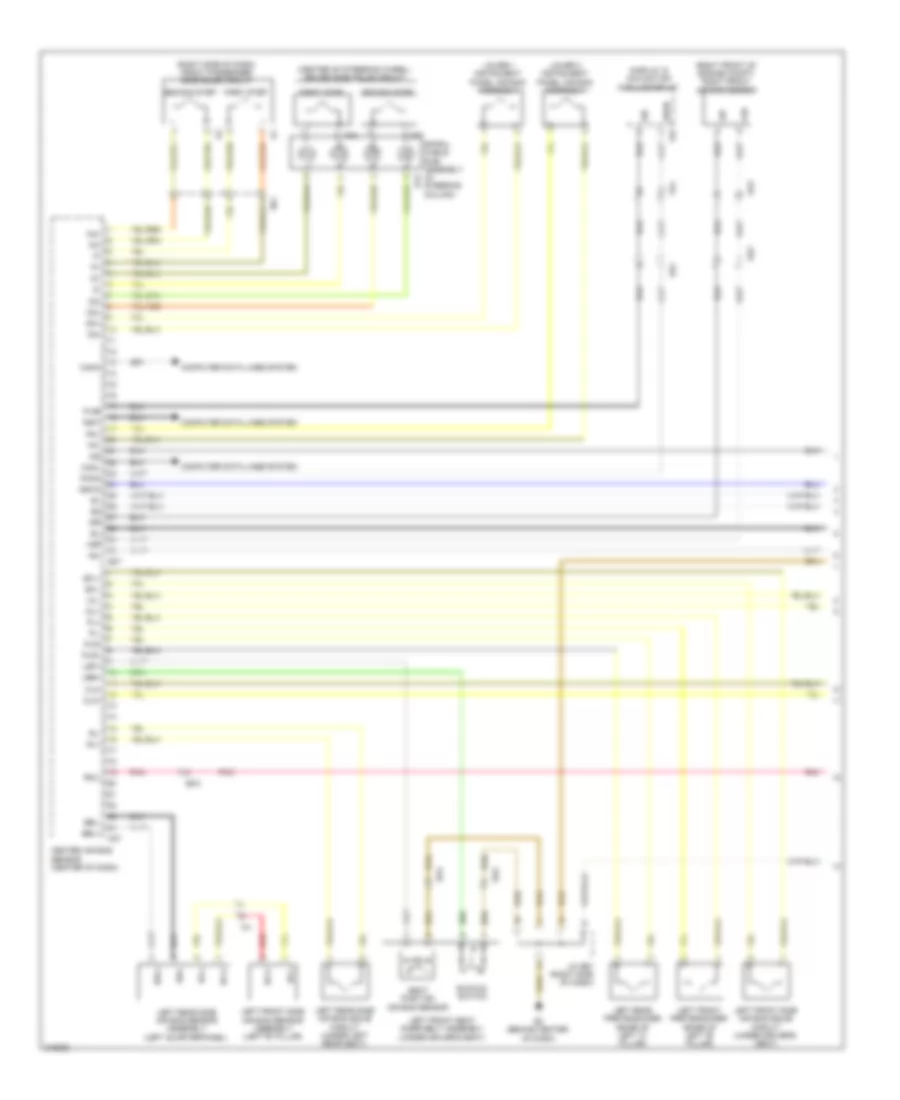 Supplemental Restraint Wiring Diagram 1 of 3 for Lexus LX 570 2011