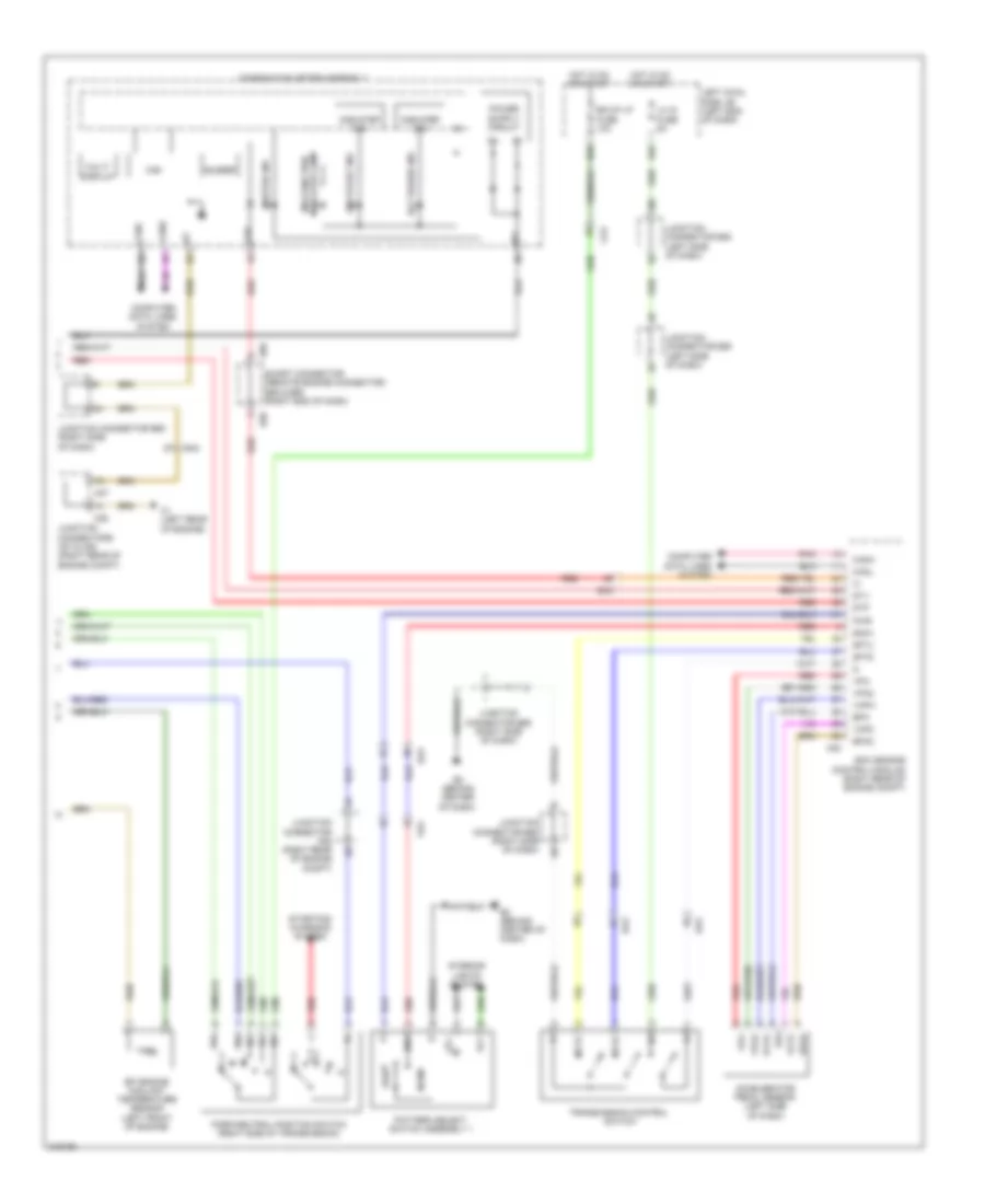 AT Wiring Diagram (2 of 2) for Lexus LX 570 2011