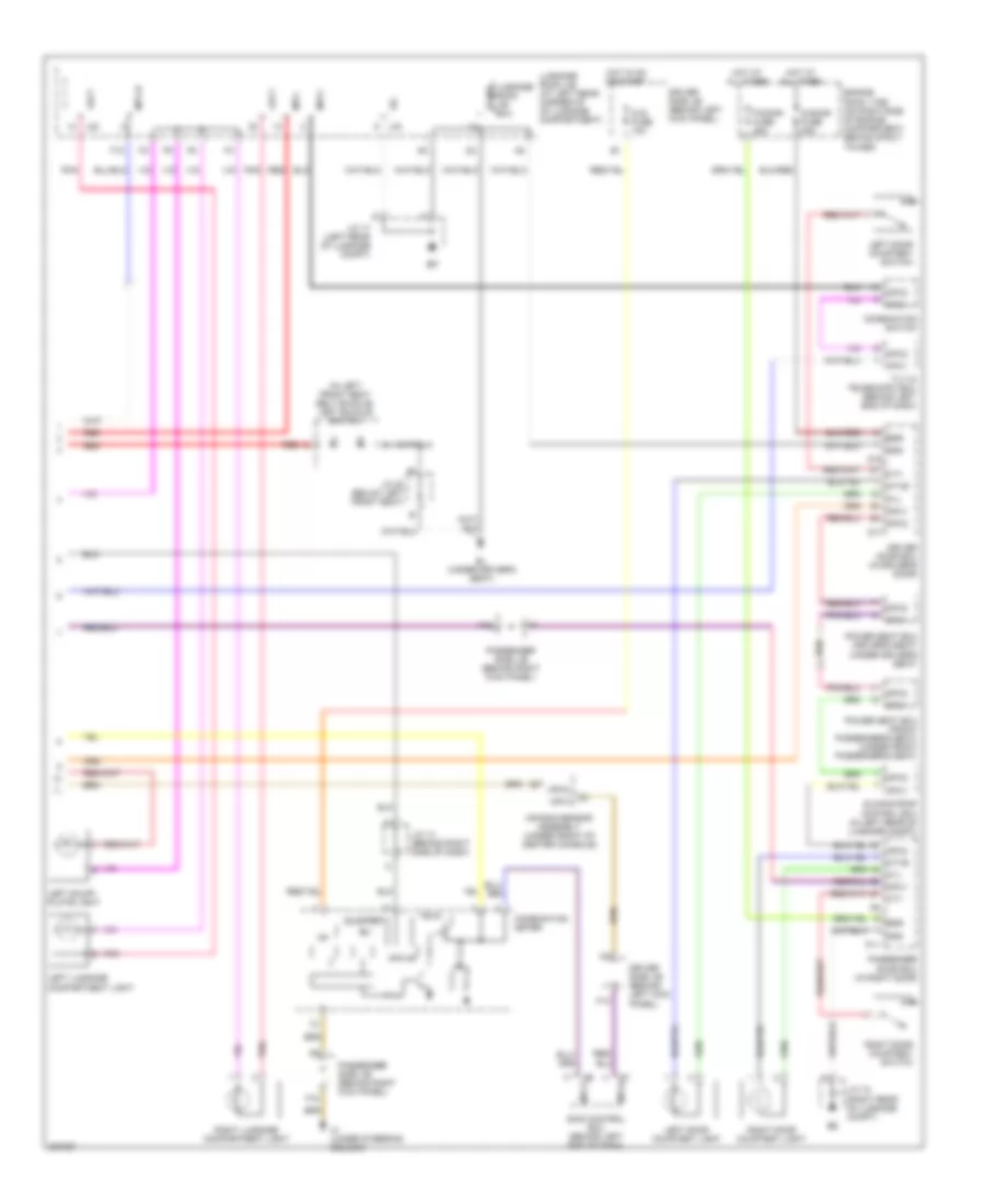 Courtesy Lamps Wiring Diagram 2 of 2 for Lexus SC 430 2006