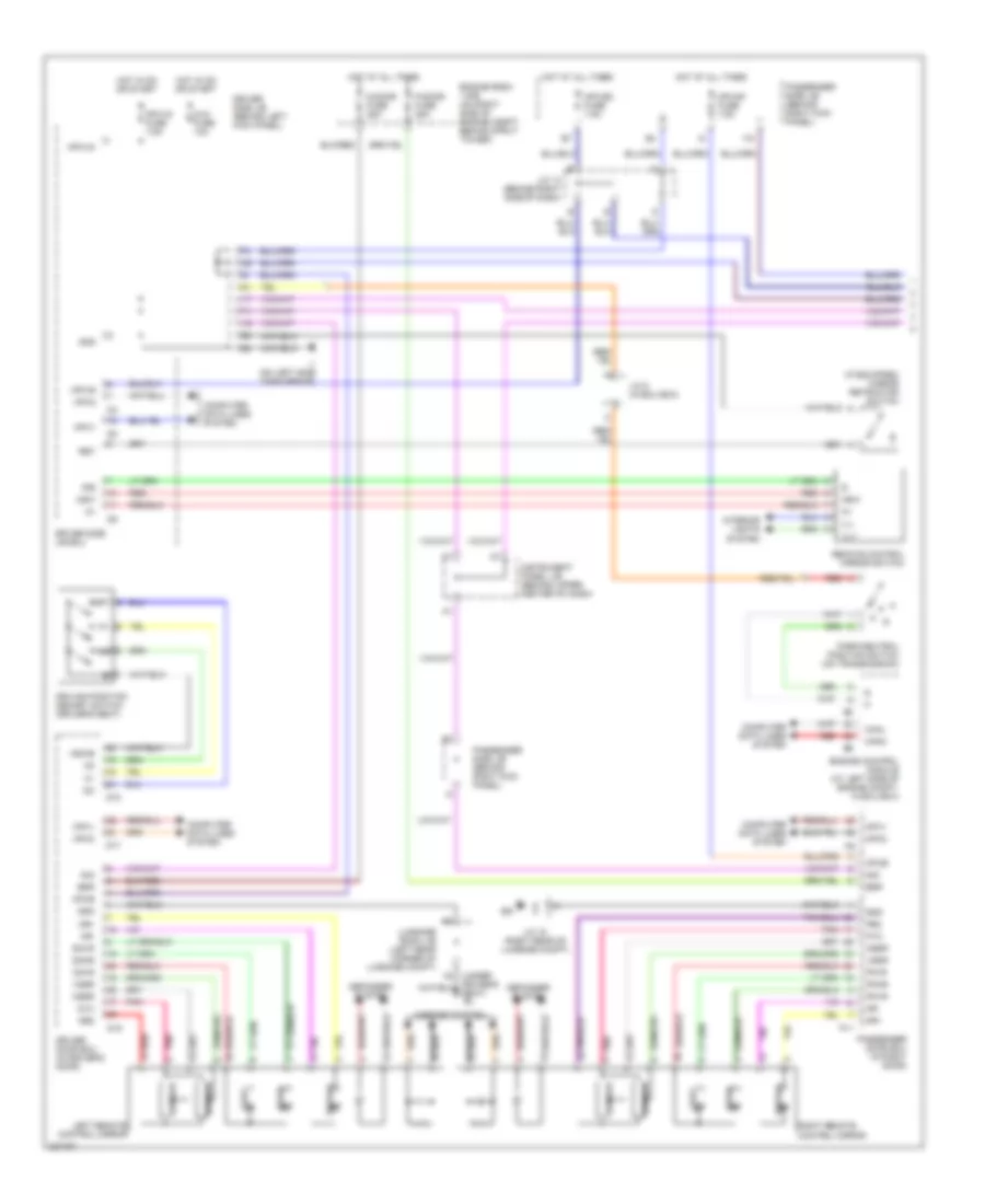 Memory Systems Wiring Diagram 1 of 3 for Lexus SC 430 2006