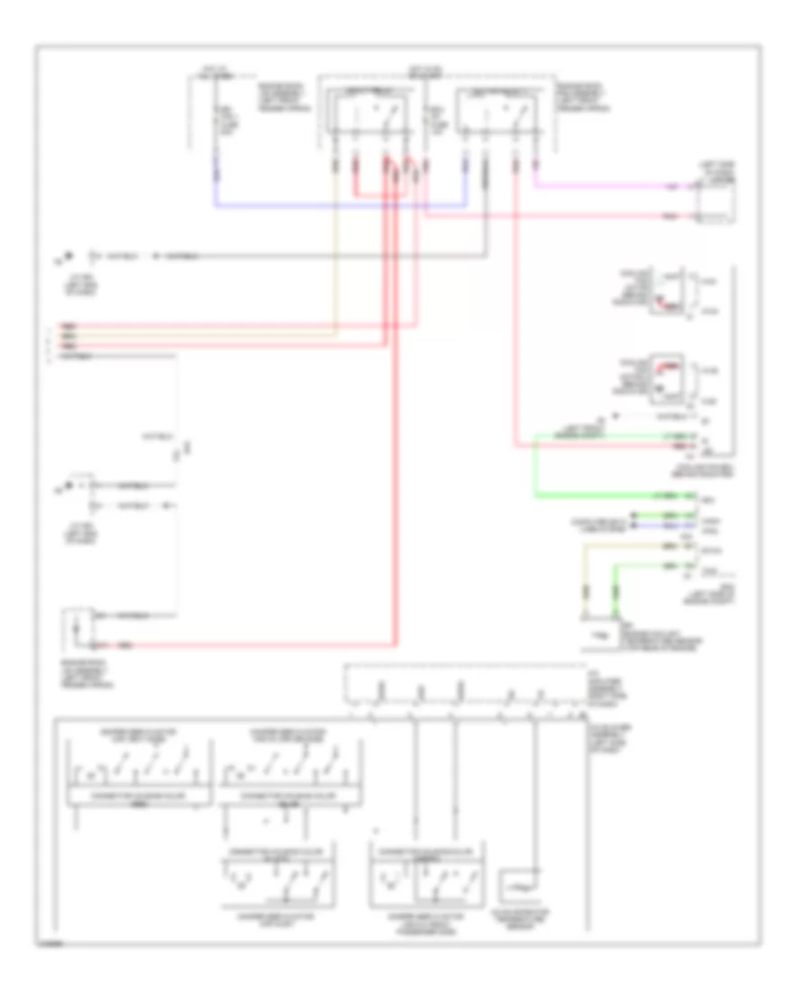 Automatic AC Wiring Diagram (2 of 2) for Lexus RX 350 2011