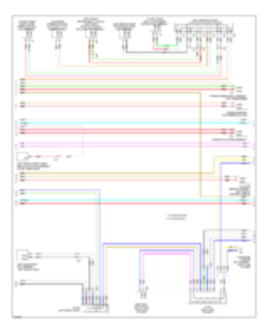 Computer Data Lines Wiring Diagram 2 of 3 for Lexus RX 350 2011