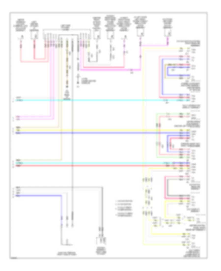 Computer Data Lines Wiring Diagram (3 of 3) for Lexus RX 350 2011