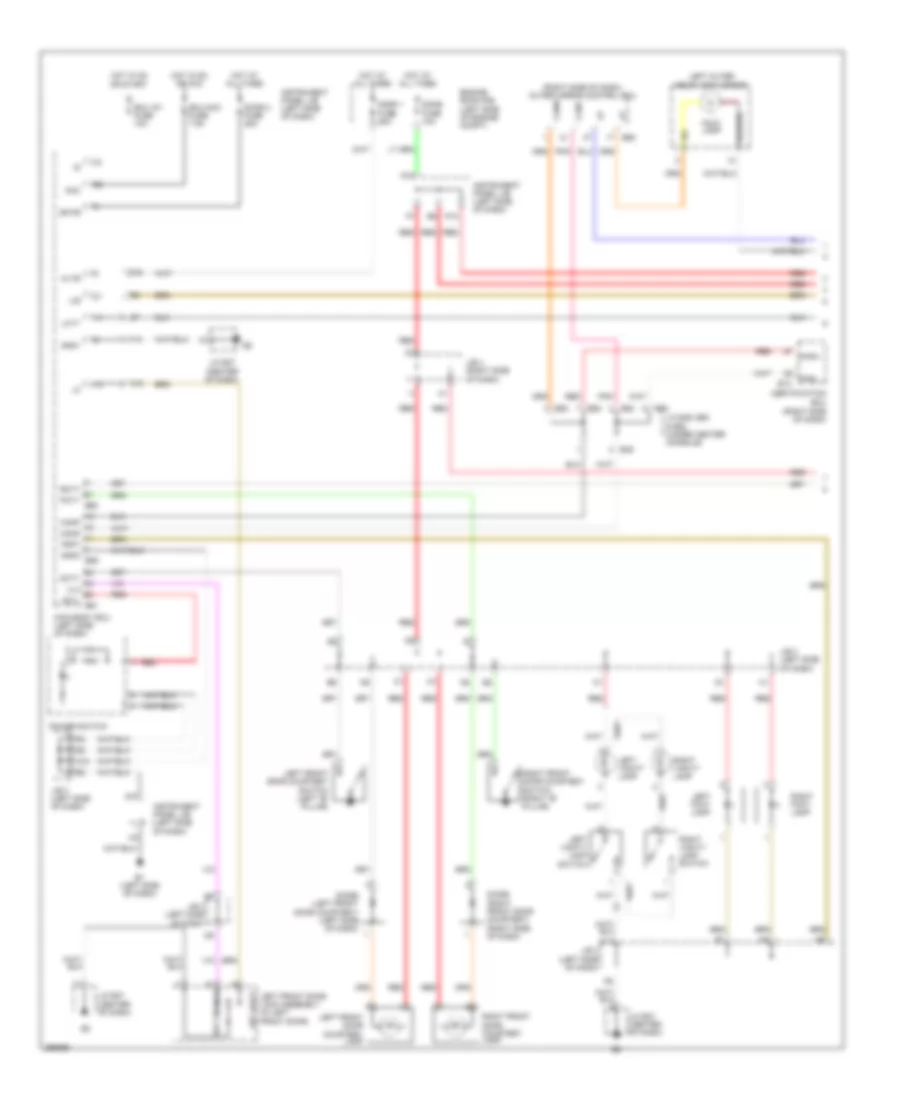 Courtesy Lamps Wiring Diagram 1 of 2 for Lexus ES 350 2007