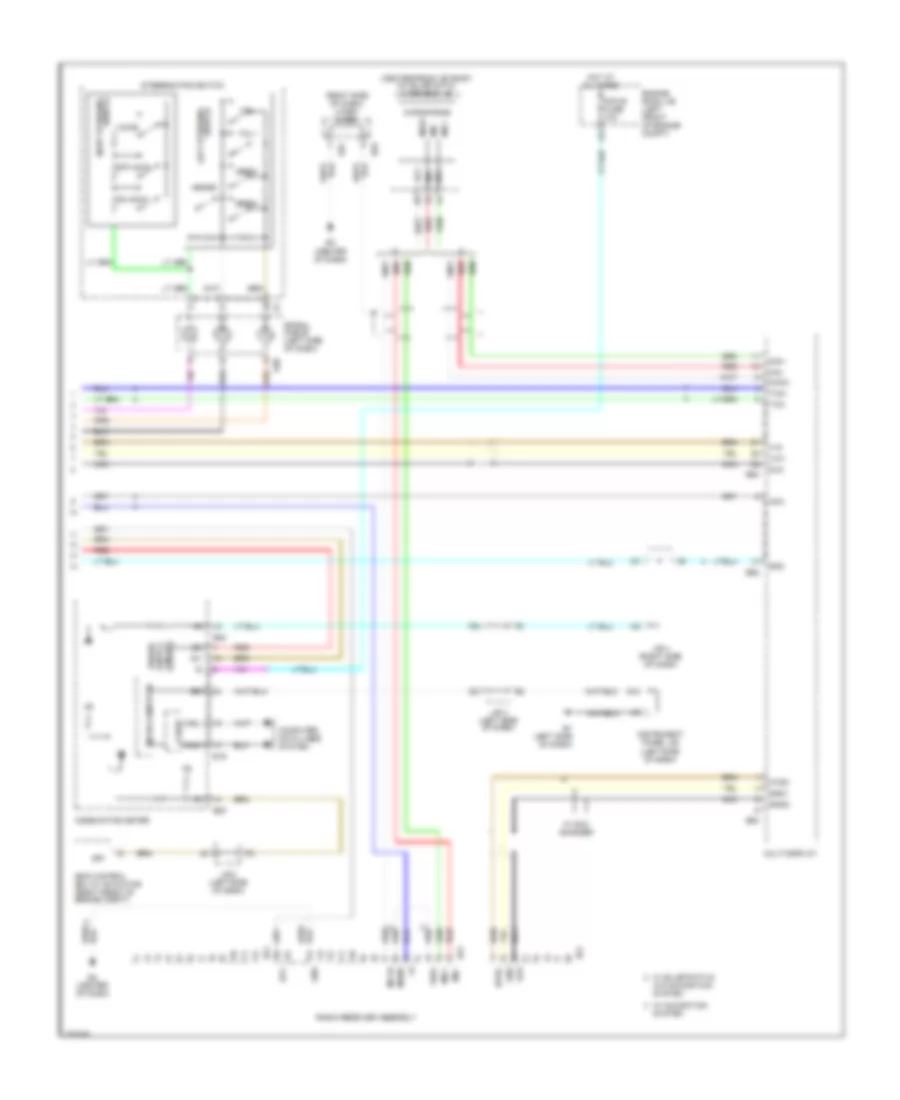 Radio Wiring Diagram 3 of 3 for Lexus ES 350 2007
