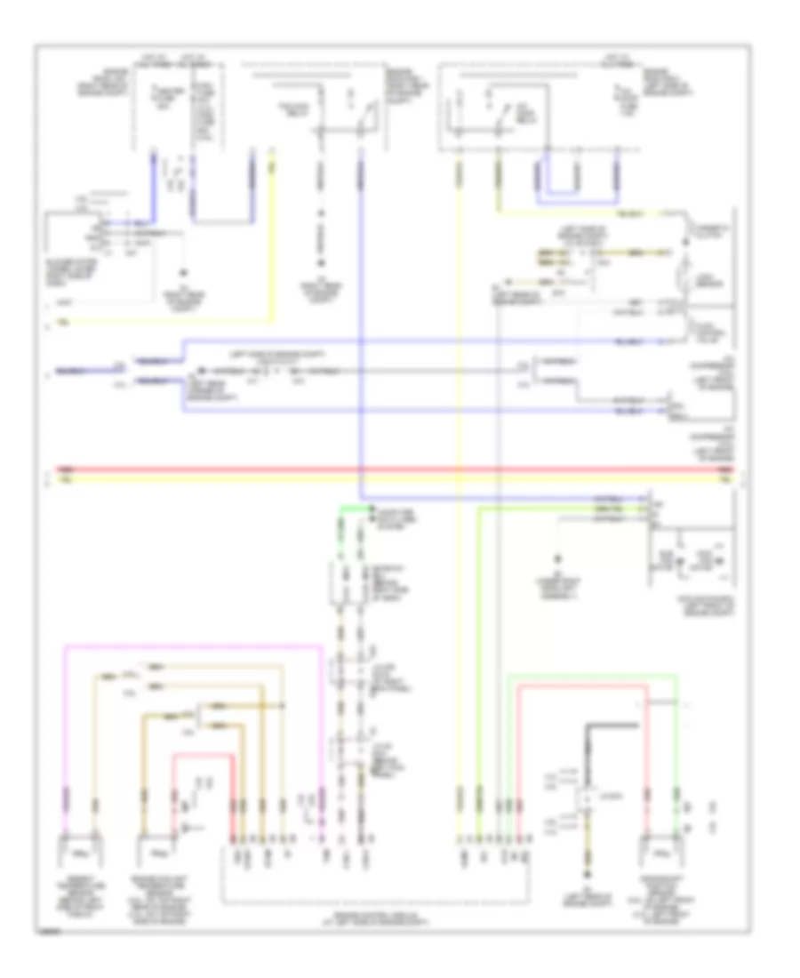 Automatic AC Wiring Diagram (2 of 3) for Lexus GS 350 2007